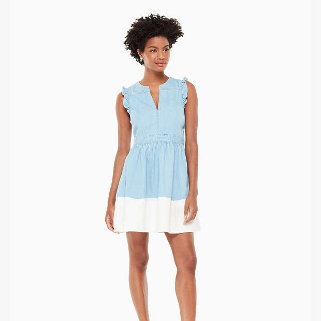 Dip Dyed Denim Kate Spade Dress